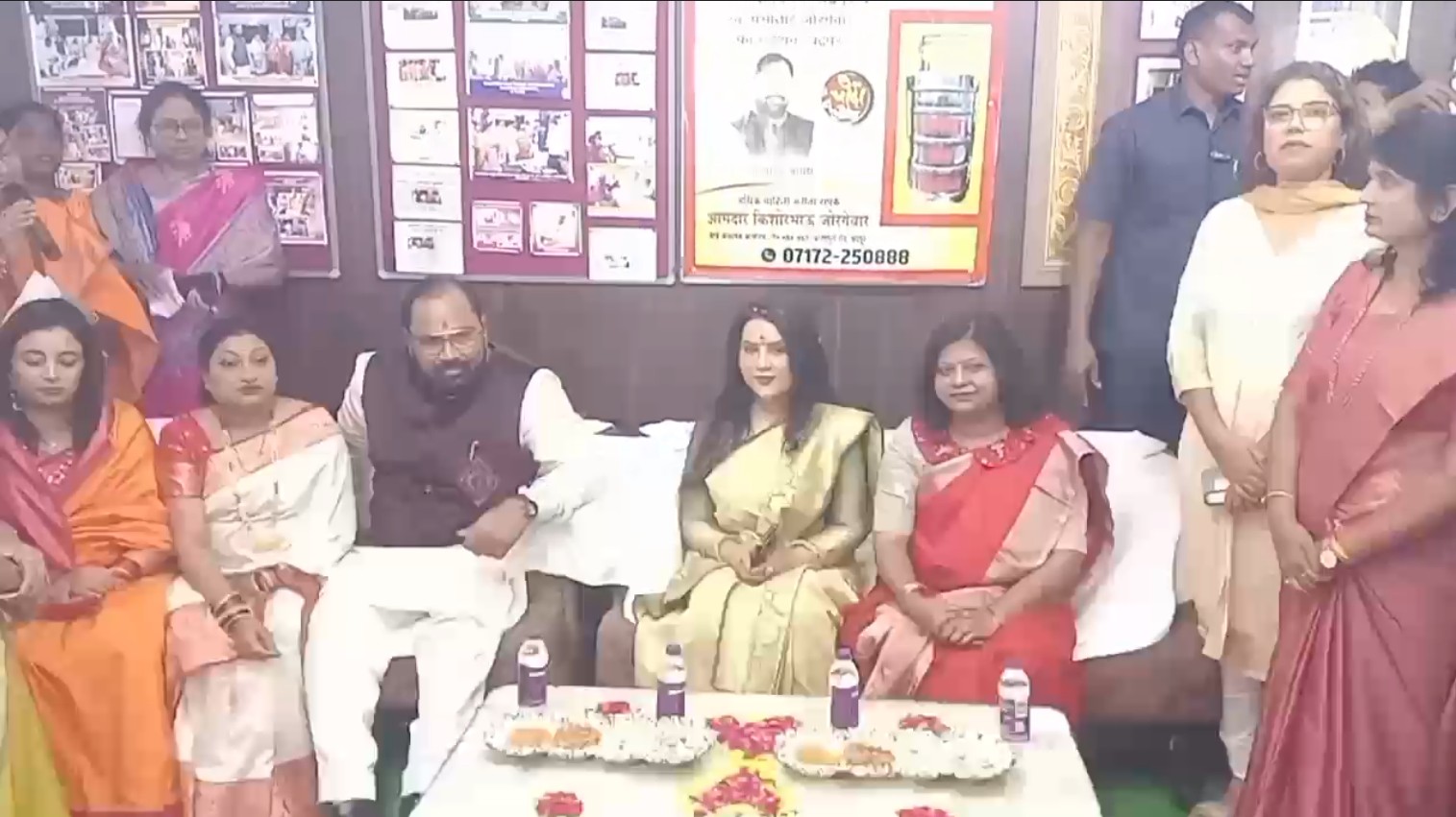 Amruta Fadnavis Chandrapur visit