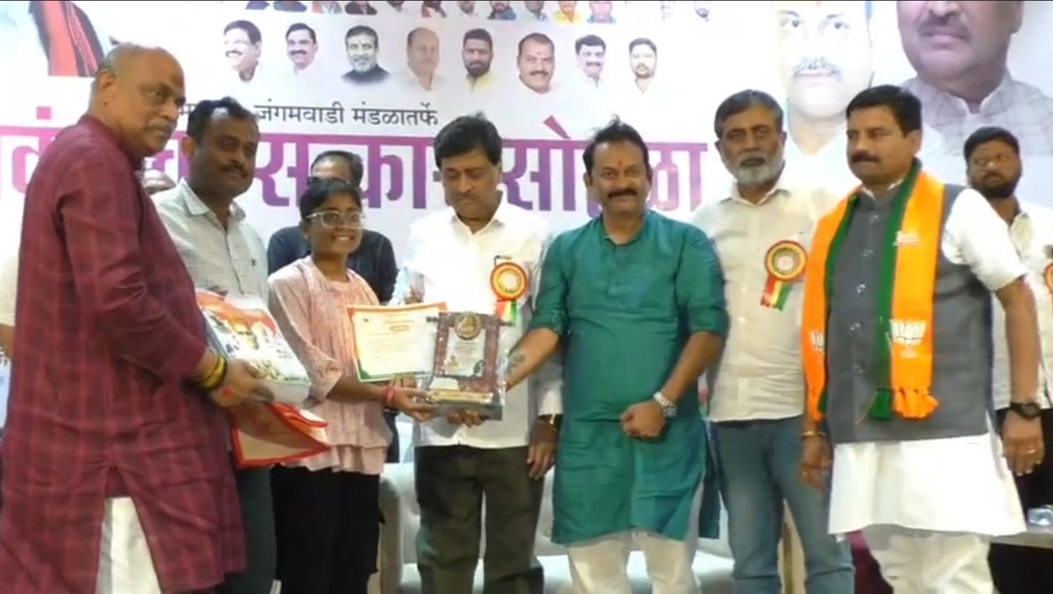 Ashok Chavan felicitation Nanded event