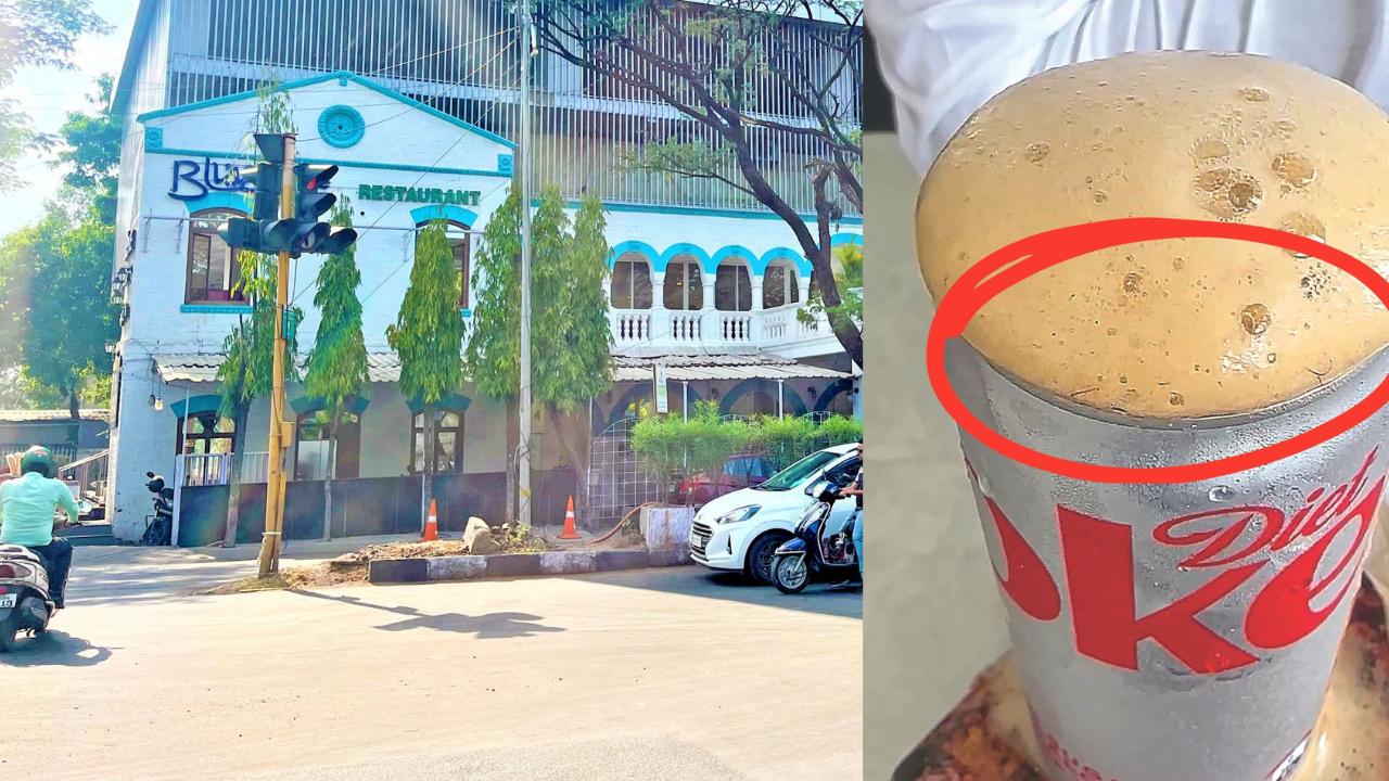 Blue Nile Hotel Pune Hair in cold drink