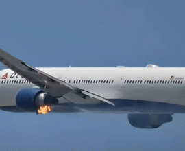 Boeing 767 fire