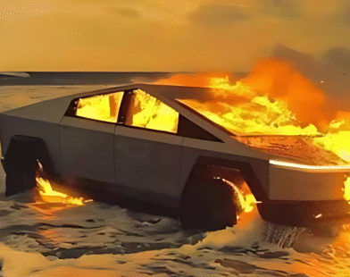 Cybertruck accident Texas