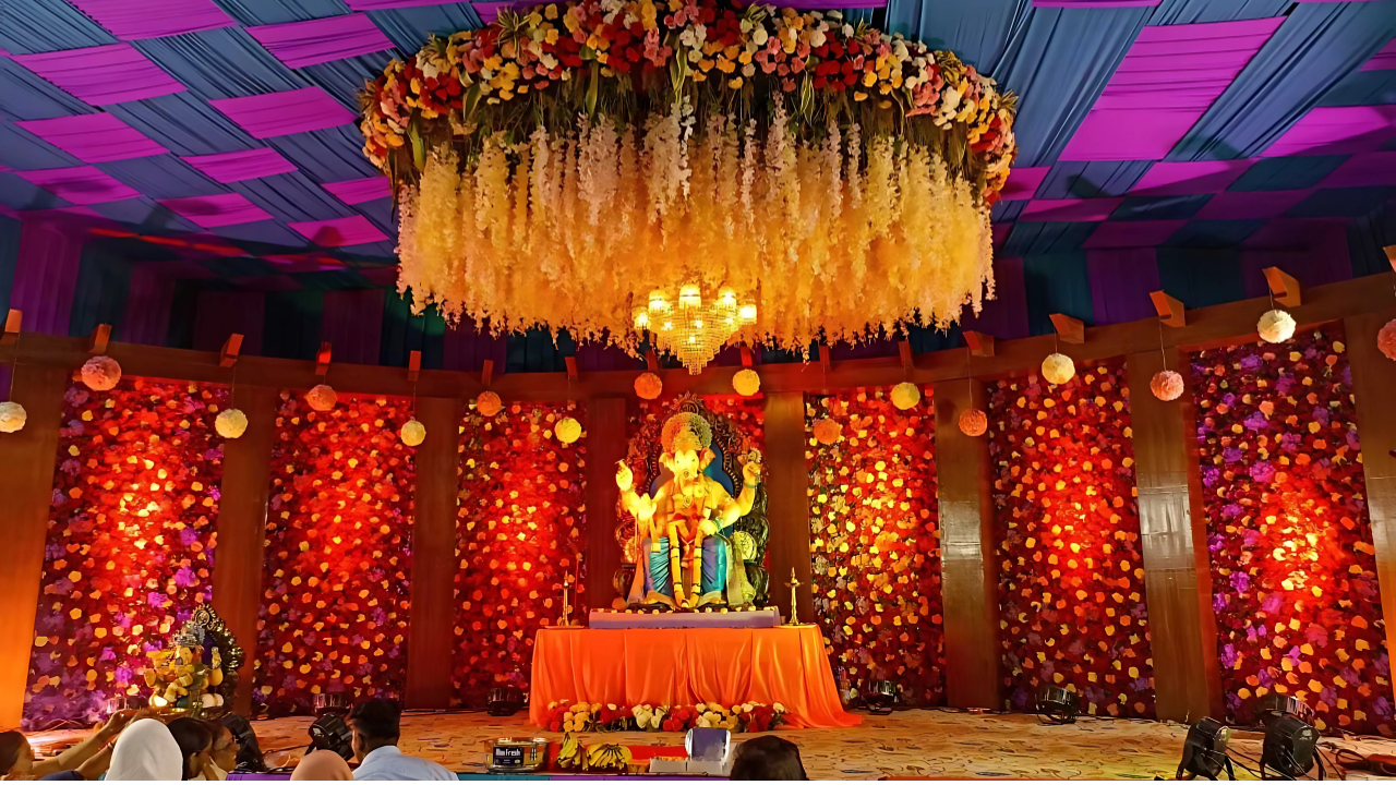 Ganesh Mandap Decoration Competition
