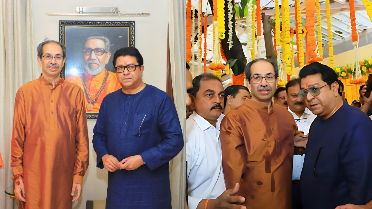 Raj Thackeray Uddhav Thackeray meeting