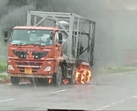 Rajapur chemical truck accident