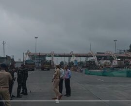 Talegaon toll naka protest