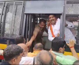 Shivsena protest