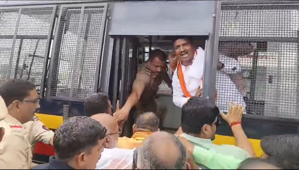Shivsena protest
