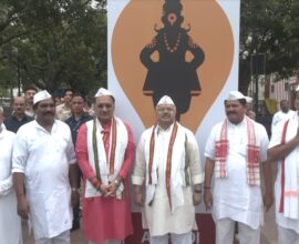 symbolic-pandharpur-vari-in-delhi-dnyaneshwar-tukaram-2025