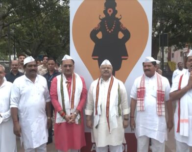 symbolic-pandharpur-vari-in-delhi-dnyaneshwar-tukaram-2025