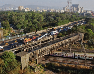 thane kopari bridge closed
