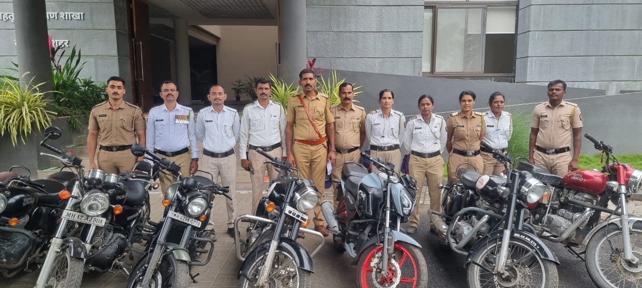 Baramati traffic police campaign