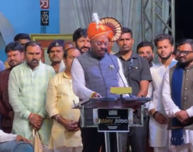 Drug case accused felicitated in Tuljapur