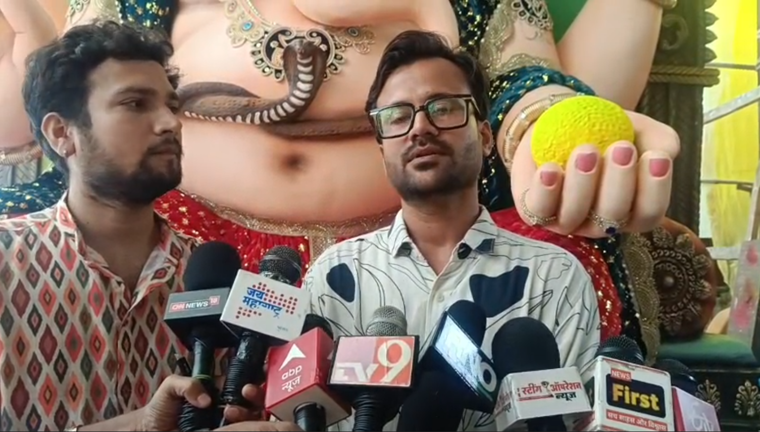 Gondia Ganesh Idol Making