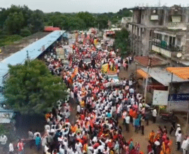 Jarange Patil convoy