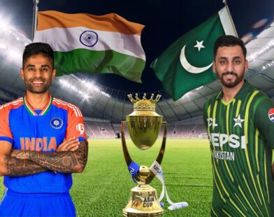 Live cricket score update for the India vs Pakistan match, 2025 edition.