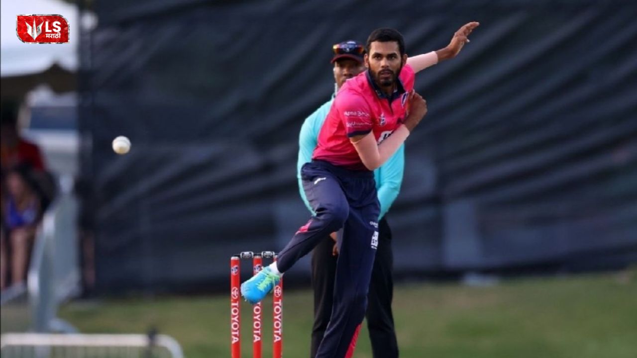 ICC officials announcing suspension of a US cricket player