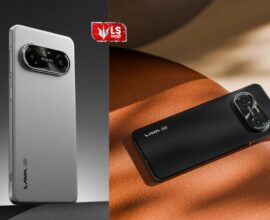 Lava Agni 4 smartphone showing dual-camera setup and sleek back panel design in silver and black colors