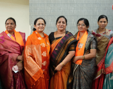 Girish Mahajan wife victory