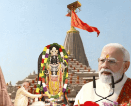 Narendra Modi religion flag hoisting