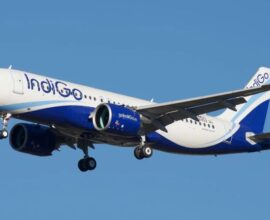 Air India A320 aircraft on the runway
