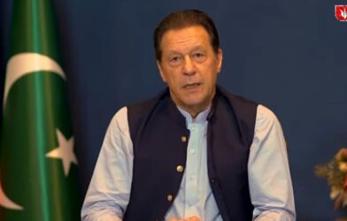 Imran Khan pictured amid circulating death rumours, with his son addressing the situation on social media