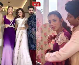 Smriti Mandhana standing with her husband and Palash Muchhal, representing the latest health-related update