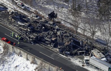Road Accident in Japan