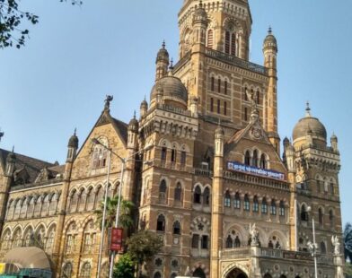 Election officials distributing nomination forms to candidates during the nomination process