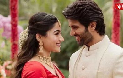Actors Vijay Deverakonda and Rashmika Mandanna ahead of their wedding