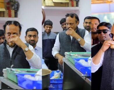 Deputy Chief Minister Ajit Pawar inspecting development projects during his Baramati visit