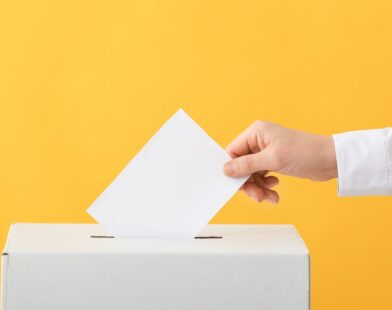Posters and political activity ahead of municipal council elections in Akola district and Bhandara