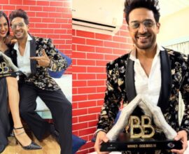 Ranveer Singh meeting Hollywood actor Terry Cruise at Abu Dhabi Grand Prix 2025, sharing wishes for his upcoming movie Dhurandhar