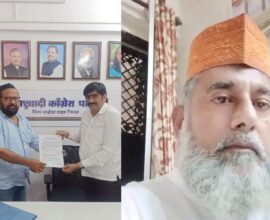 Political candidate being rushed for medical help after heart attack