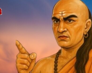 Chanakya Neeti success tips with illustration of Acharya Chanakya giving life lessons