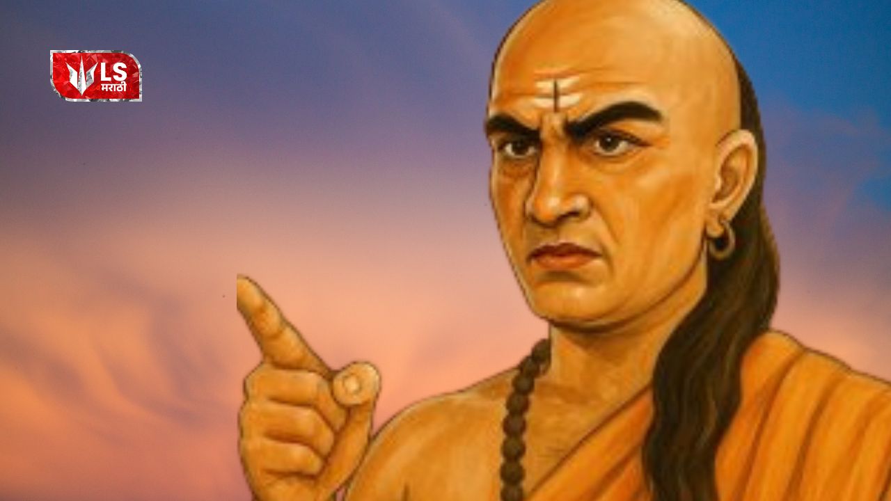 Chanakya Neeti success tips with illustration of Acharya Chanakya giving life lessons