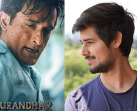 Dhruv Rathee reacting on social media as controversy erupts over Dhurandhar movie