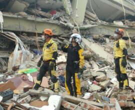 Buildings and terrain affected by earthquake in Bengal, Manipur, and Leh-Ladakh regions