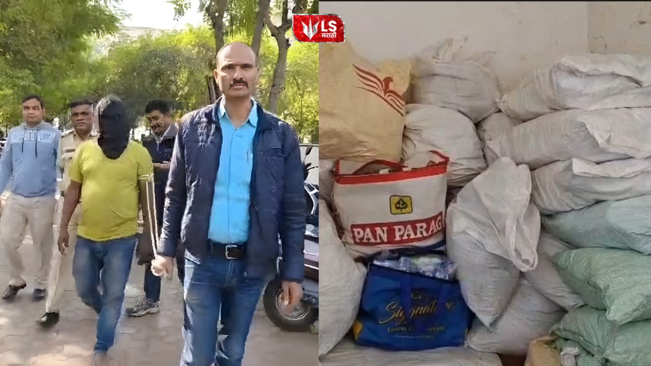 Excise department officials seize truck and Scorpio with goods worth 43 lakh rupees at Sarola on Pune Satara highway