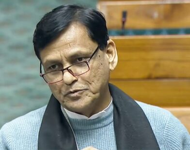 in thise img shown image of state home minister nityanand roy