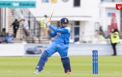 India and Pakistan Under-19 cricket teams face each other in the Asia Cup final match