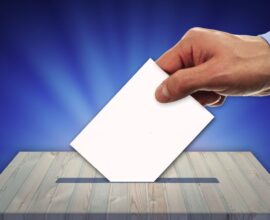 Election officials preparing for vote counting of municipal council and nagar panchayat elections