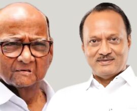 NCP leaders during a political meeting in Pune as discussions over unity between both factions intensify