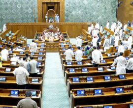Indian Parliament building during the winter session as the opposition prepares to raise the SIR issue aggressively