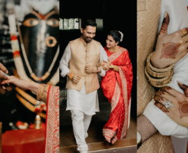 Samantha Ruth Prabhu and Raj Nidimoru during their wedding ceremony