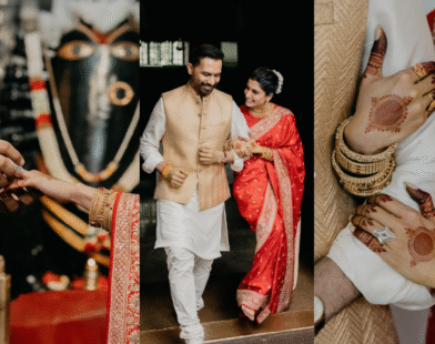 Samantha Ruth Prabhu and Raj Nidimoru during their wedding ceremony