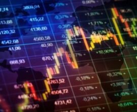 Stock market display board showing rising numbers as Sensex jumps 316 points and Nifty opens strong on the first day of the month