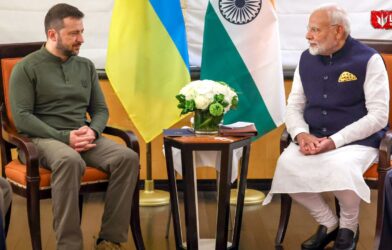 Ukrainian President Zelensky and Russian President Putin, international diplomacy, India visit speculation