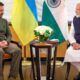 Ukrainian President Zelensky and Russian President Putin, international diplomacy, India visit speculation