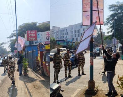 Action taken on 4,819 unauthorized flex banners ahead of municipal elections