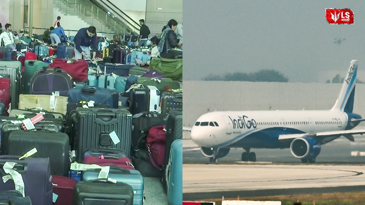 IndiGo Flight img as a shown has travel luggage on the other side